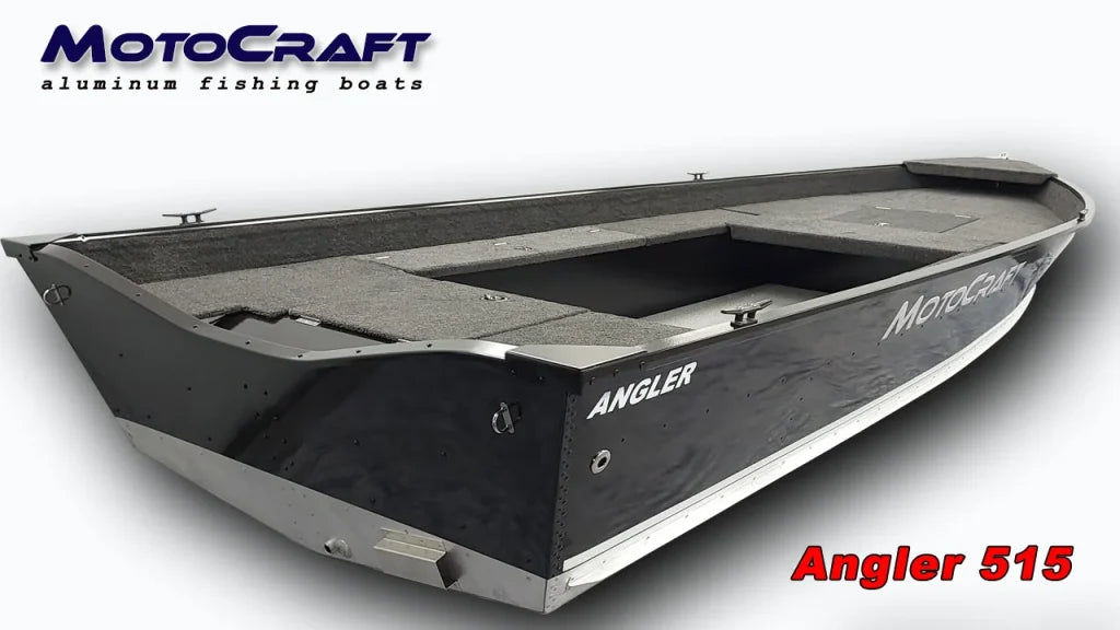Outdoor Hub Motocraft 515 Angler fishing tackle box with multiple compartments and sturdy handle for outdoor fishing trips.