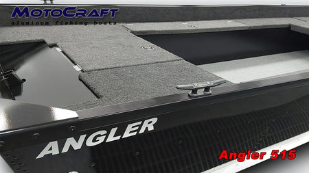 Motocraft 515 Angler fishing rod with reel, designed for freshwater fishing, featuring lightweight construction and ergonomic handle.